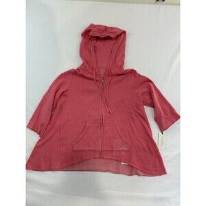 NWT Womens Calvin Klein Zip Up Performance Hoodie L